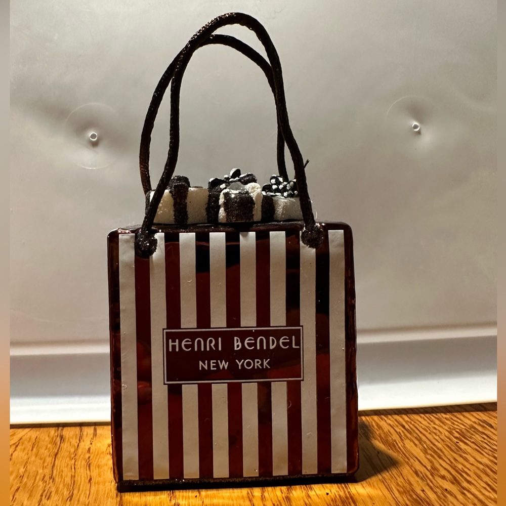 Henri Bendel Shopping Bag Ornament